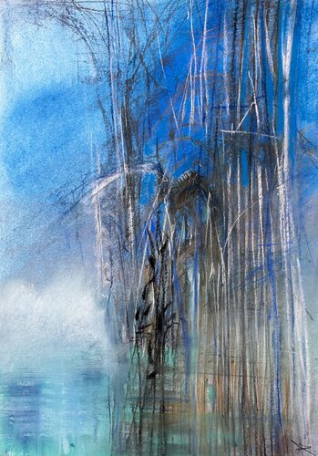 Nebbia by Sonja Kalmanfi, Painting for Sale on Select