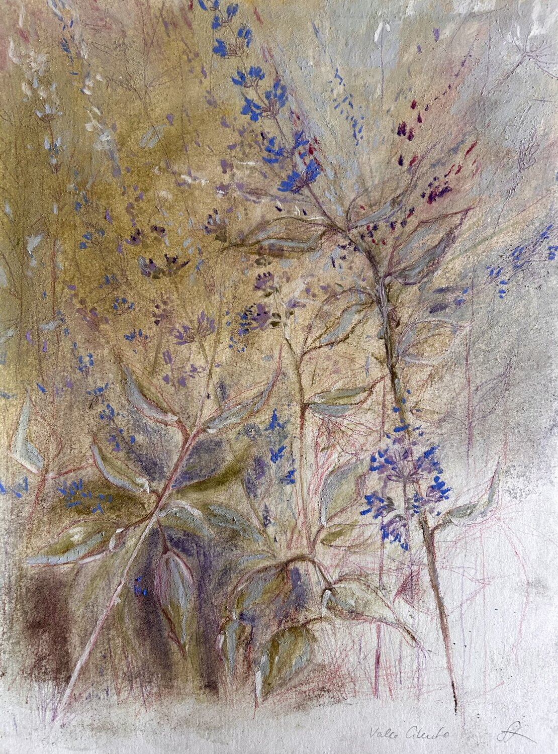 Valle Cilento Sonja Kalmanfi Original painting for sale
