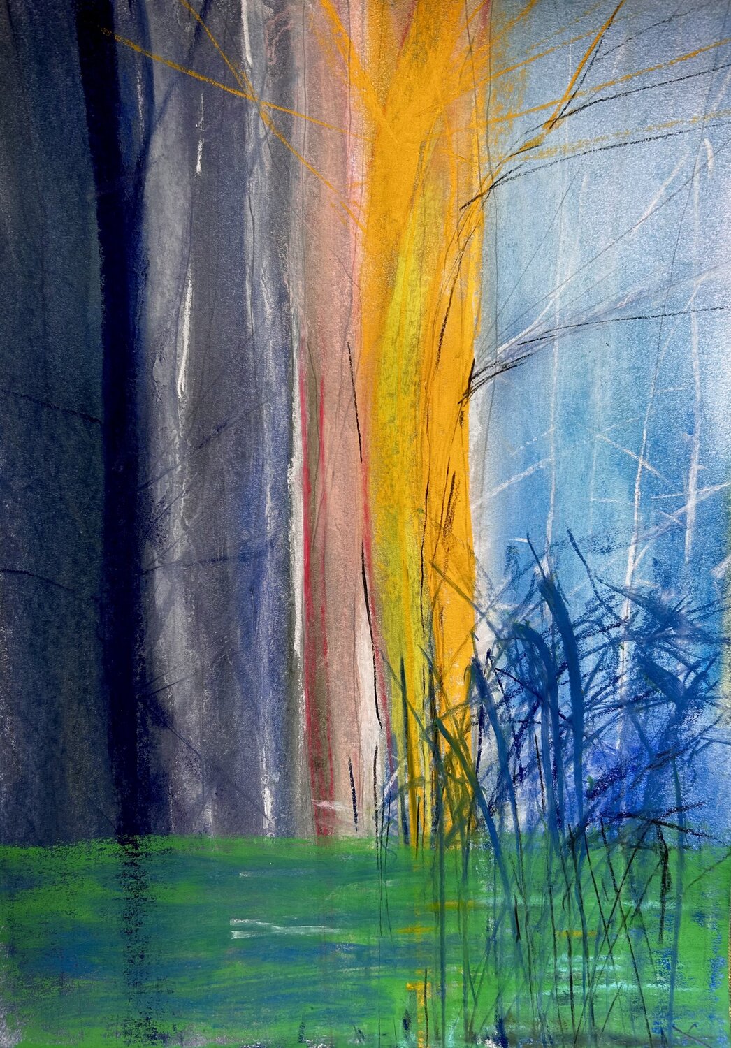 Fiume ll Sonja Kalmanfi Original painting for sale