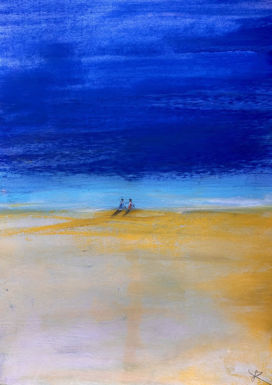 Spiaggia Sonja Kalmanfi Original painting for sale
