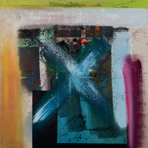 X marks the Spot by Andreas Lippke, Painting for Sale on Select