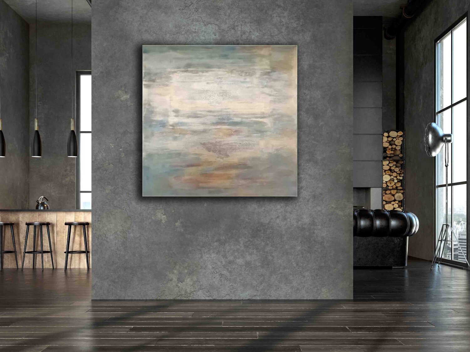 THEIA JOACHIM ARNO ZIEGENRÜCKER (JOARNO) Original painting for sale