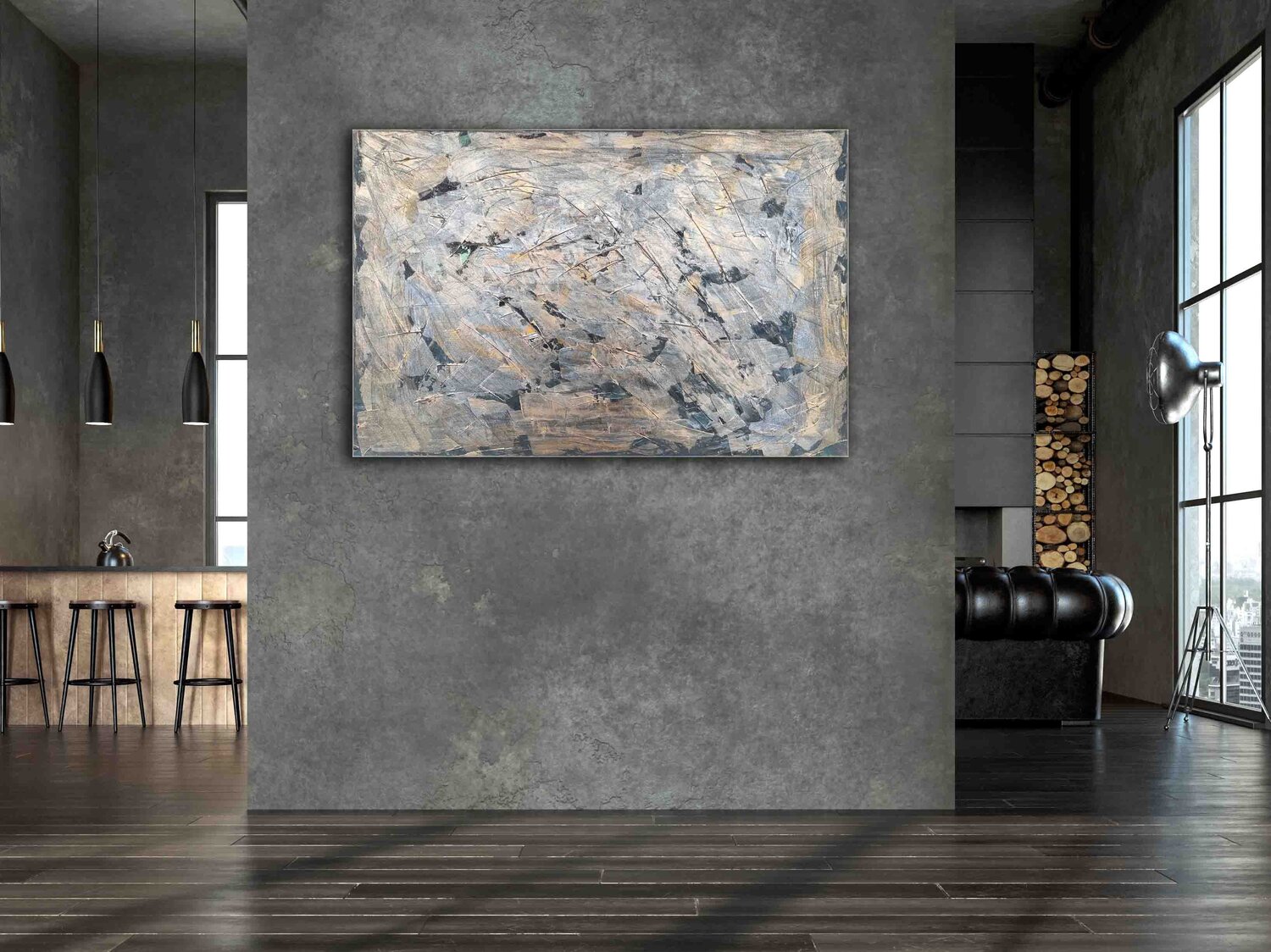 AZMIDI JOACHIM ARNO ZIEGENRÜCKER (JOARNO) Original painting for sale