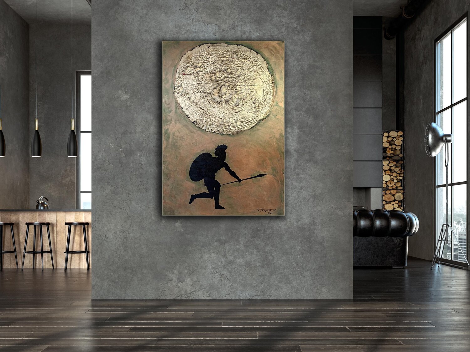 AGAMEMNON JOACHIM ARNO ZIEGENRÜCKER (JOARNO) Original painting for sale