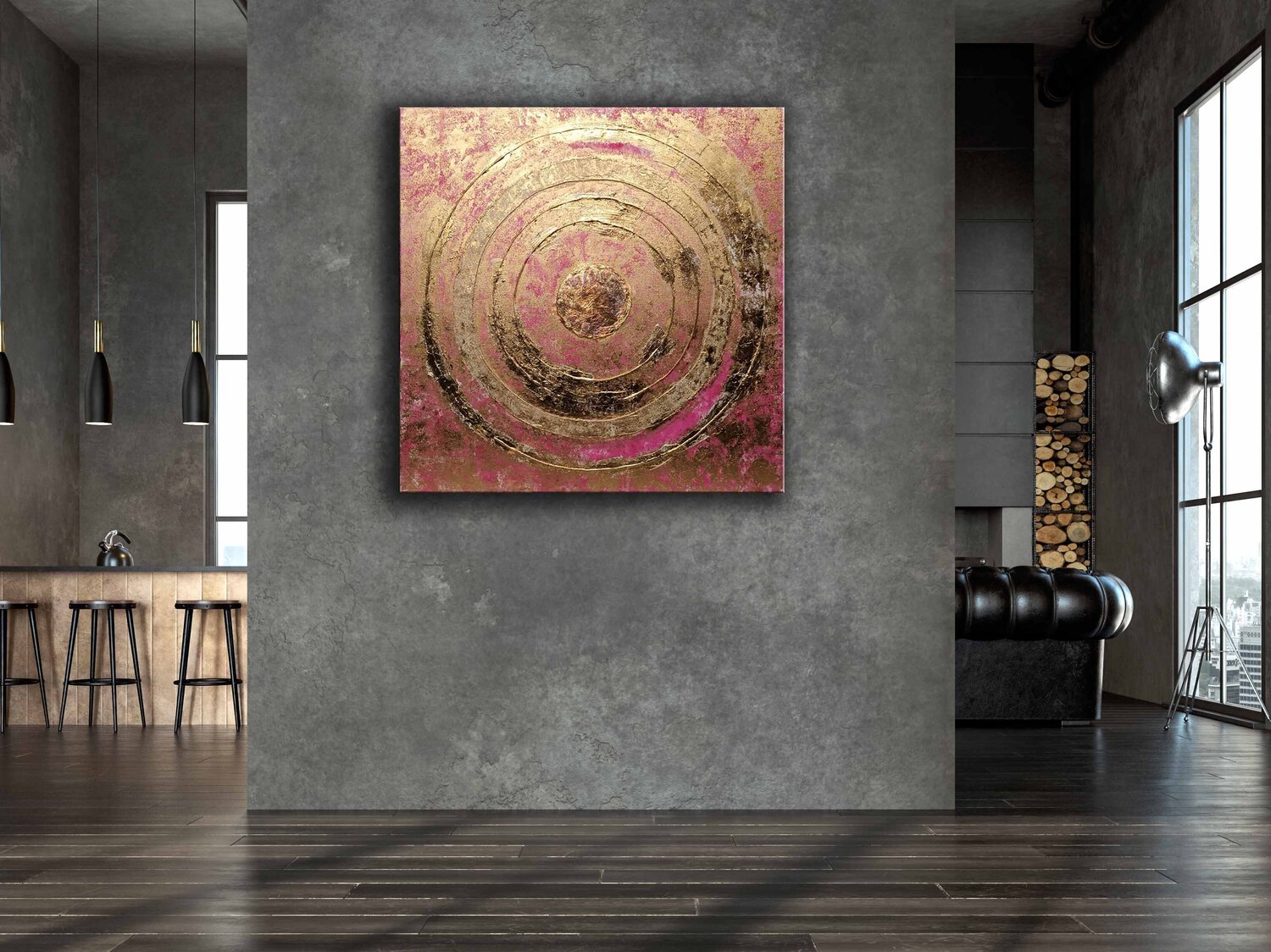 ATLANTIS DYNASTY JOACHIM ARNO ZIEGENRÜCKER (JOARNO) Original painting for sale