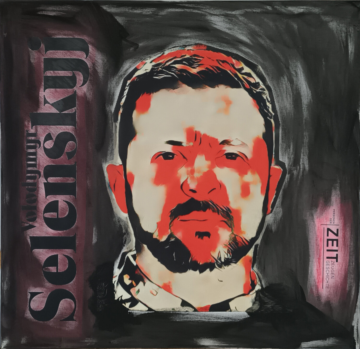 SELENSKYJ JOACHIM ARNO ZIEGENRÜCKER (JOARNO) Original painting for sale