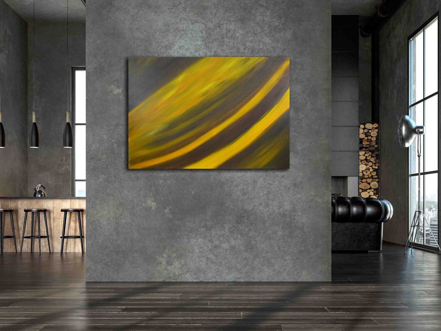 ALIOTH JOACHIM ARNO ZIEGENRÜCKER (JOARNO) Original painting for sale