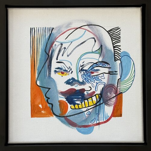 Twisting by Andreea Bianca Velcsov, Painting for Sale on Select
