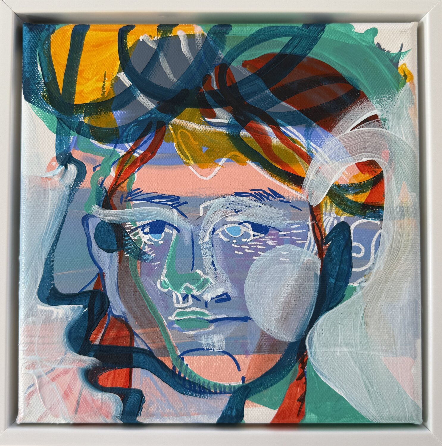 Cold Stillness Andreea Bianca Velcsov Original painting for sale