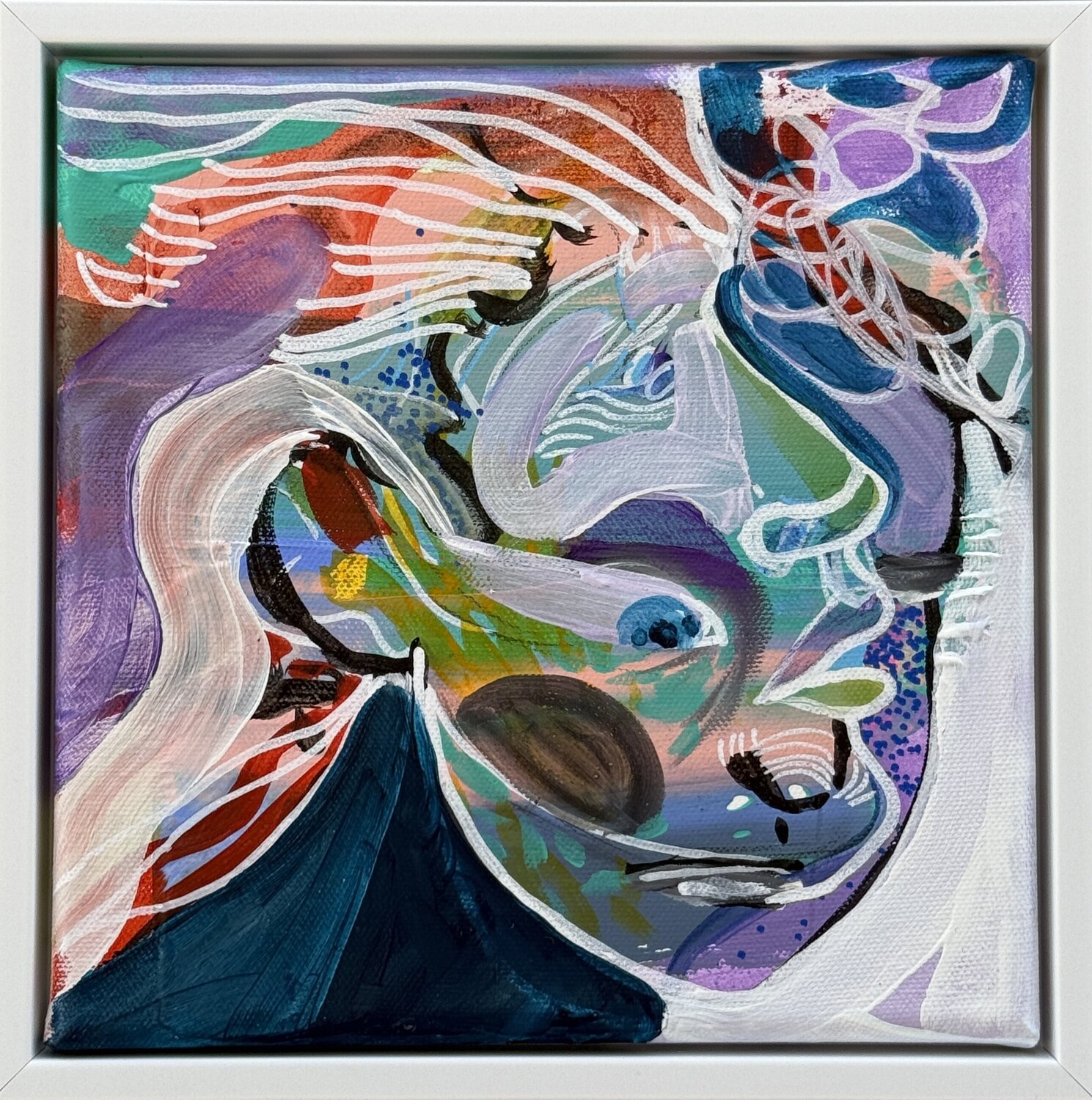 Frost Andreea Bianca Velcsov Original painting for sale