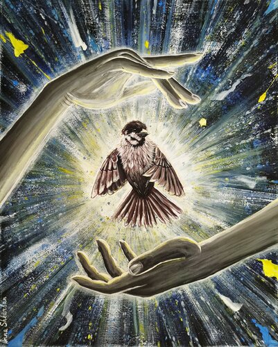 Freedom by Anna Shkarban, Painting for Sale on Select