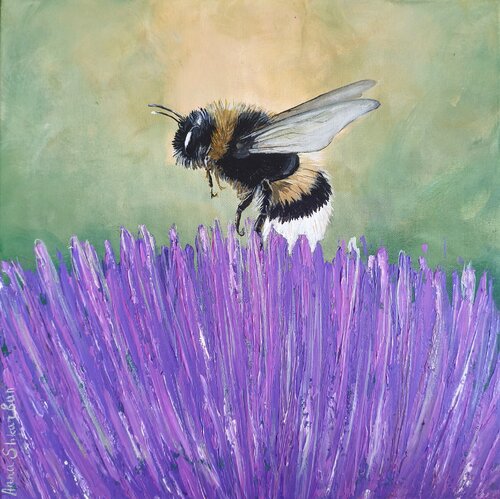 On the Wings of Summer by Anna Shkarban, Painting for Sale on Select