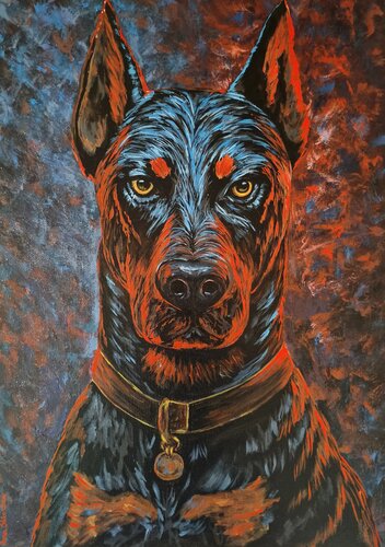Guardian by Anna Shkarban, Painting for Sale on Select