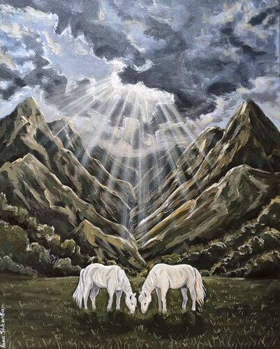 After the Storm by Anna Shkarban, Painting for Sale on Select