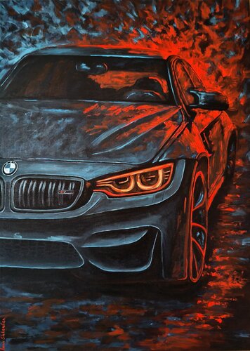 Impulse by Anna Shkarban, Painting for Sale on Select