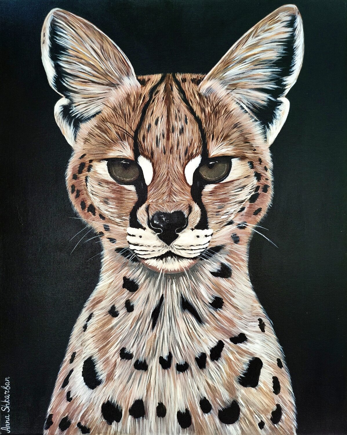 Wild Harmony Anna Shkarban Original painting for sale