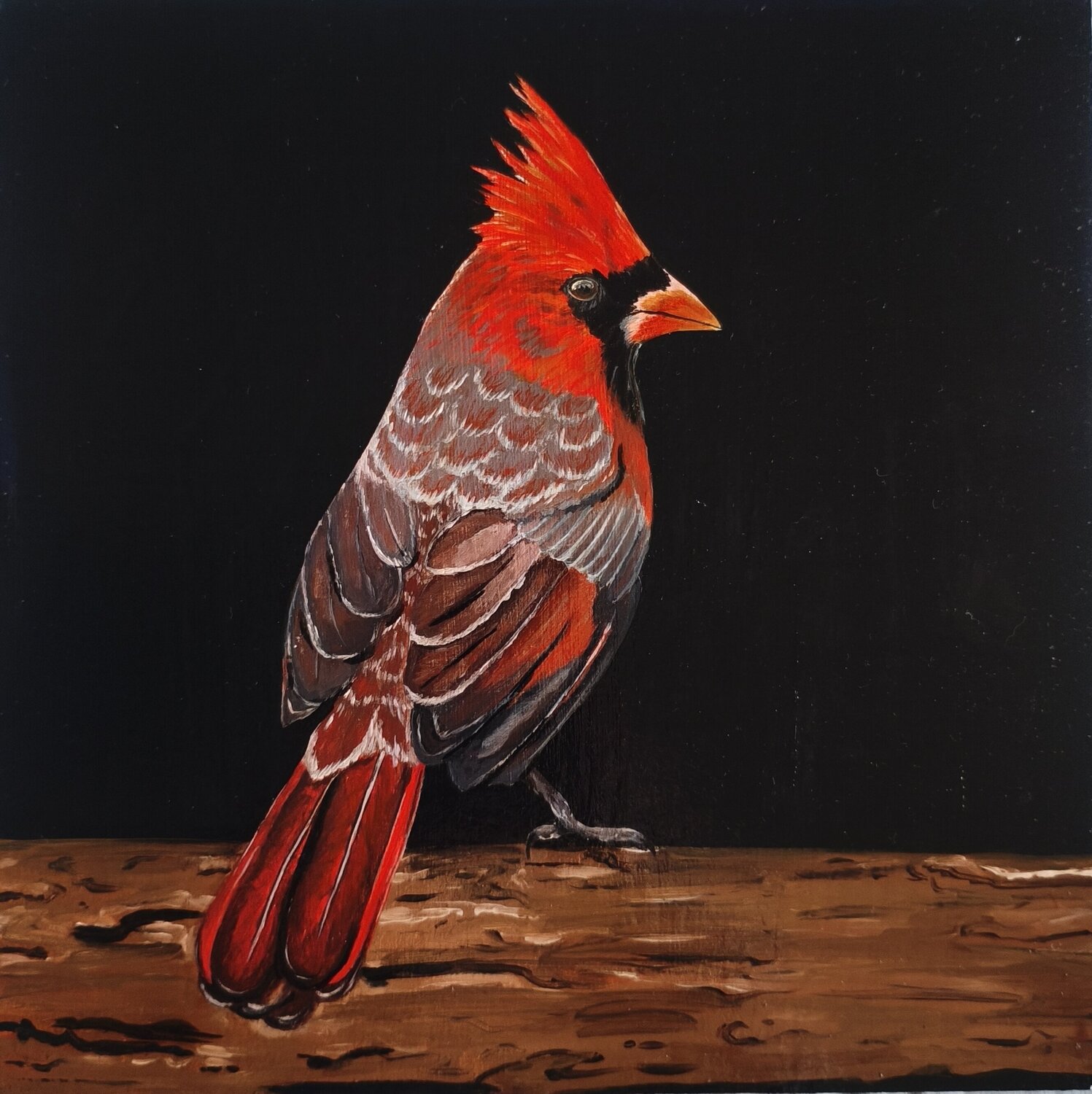 Silent Flame Anna Shkarban Original painting for sale