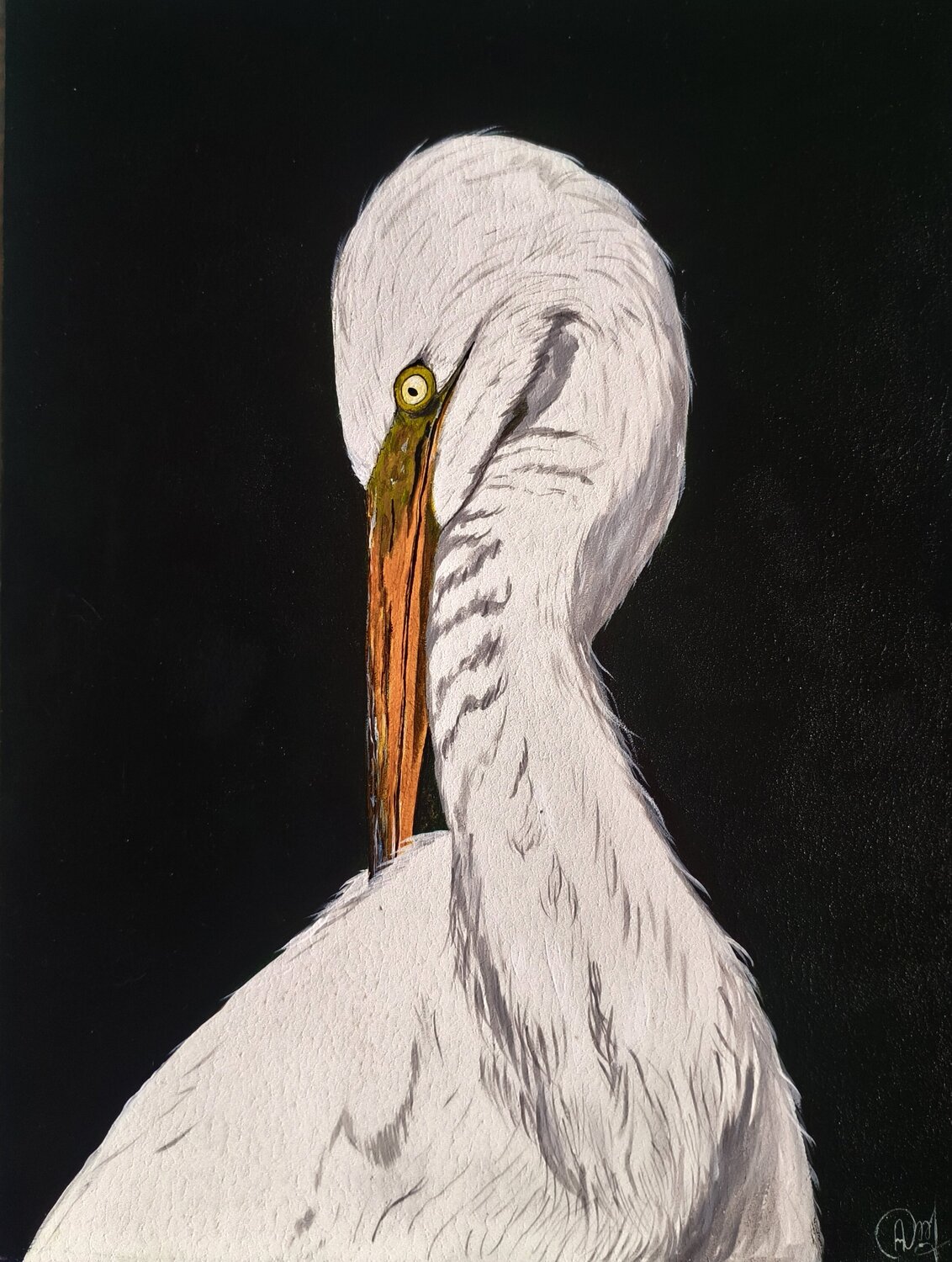 Silent Majesty Anna Shkarban Original painting for sale