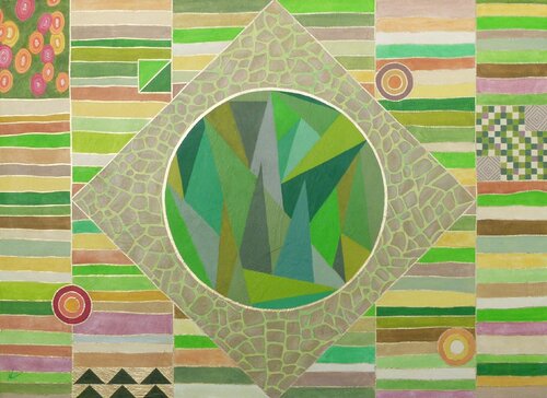 Ser y Estar by María Martínez Araujo, Painting for Sale on Select