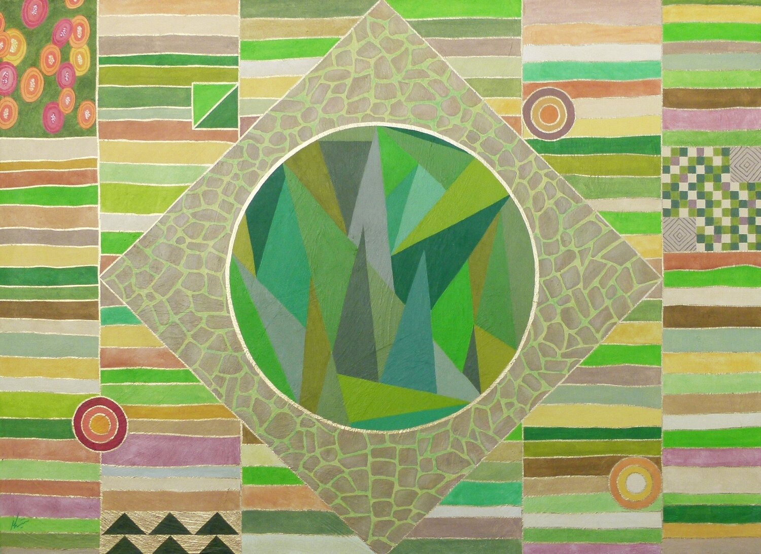 Ser y Estar María Martínez Araujo Original painting for sale