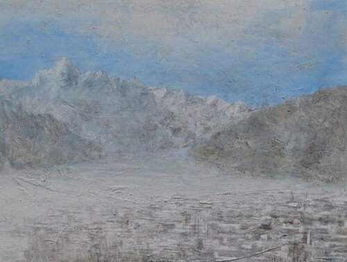Monte. by Carlos López González, Painting for Sale on Select