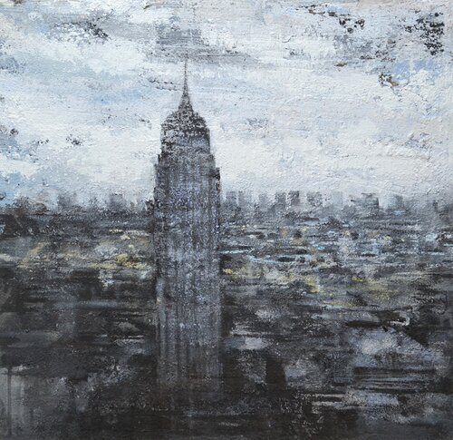 N. York by Carlos López González, Painting for Sale on Select