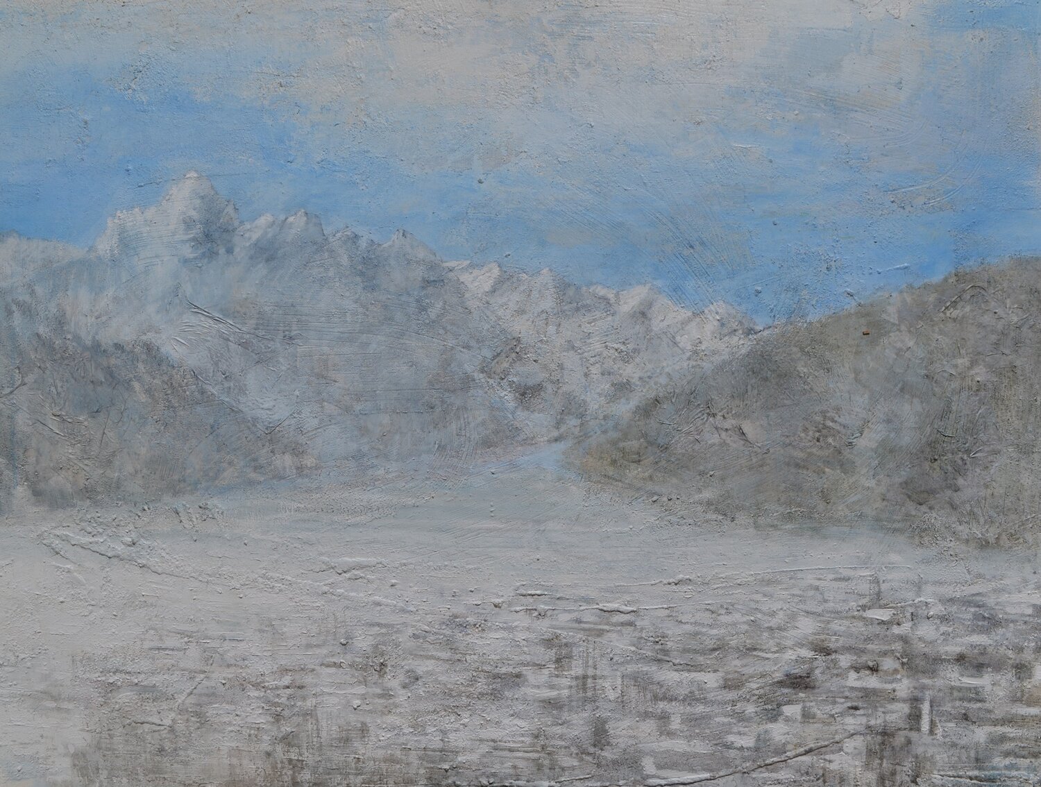 Monte. Carlos López González Original painting for sale