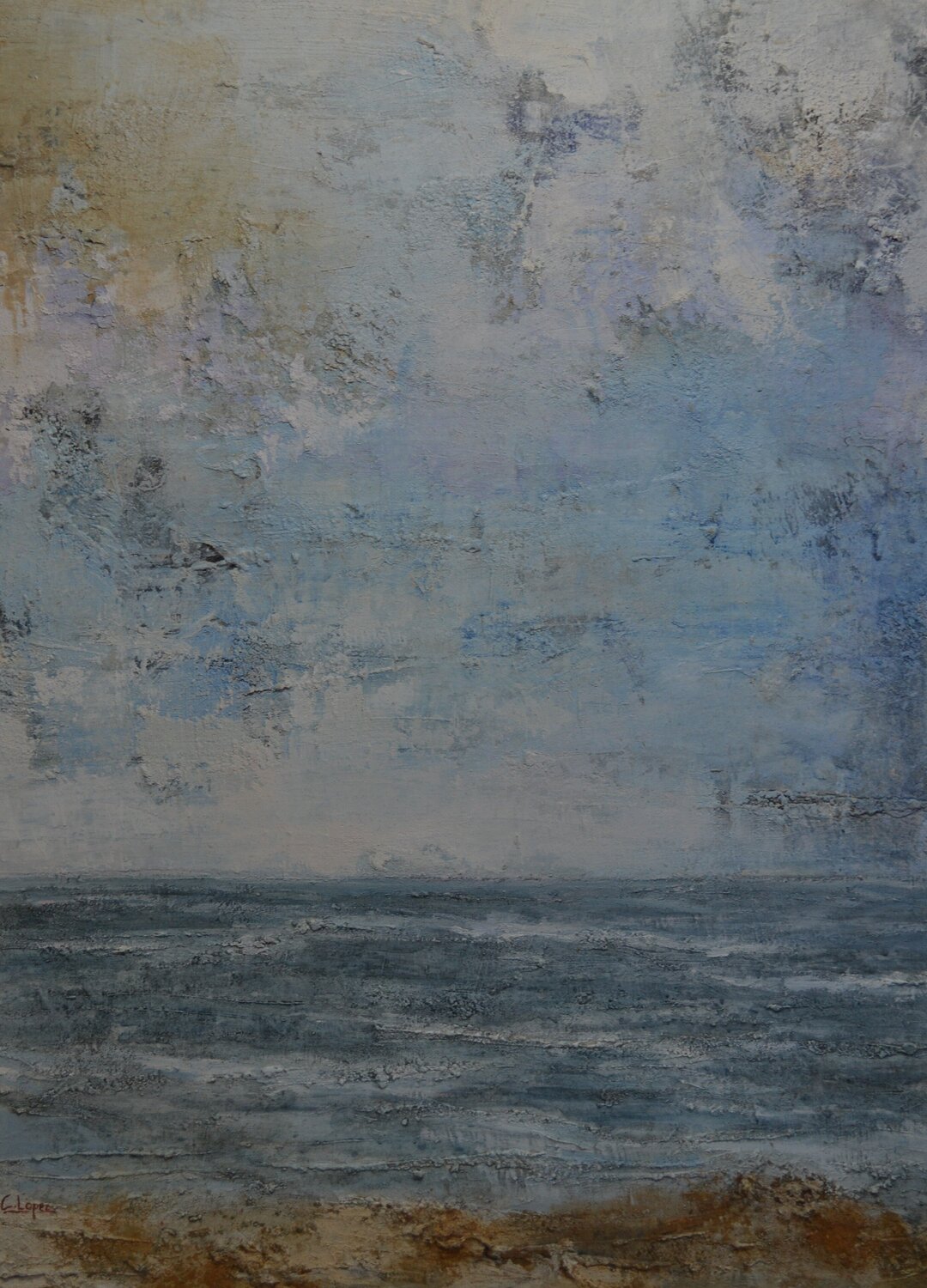 Mar Carlos López González Original painting for sale