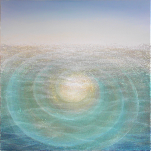 Tropfen im Meer by Tanja Robisch, Painting for Sale on Select