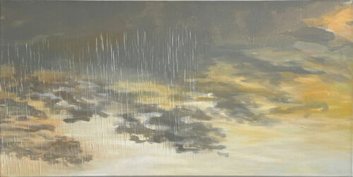 Dämmerungsschatten by Tanja Robisch, Painting for Sale on Select