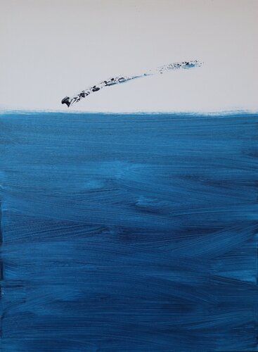 Infinite Abstract Blue by Lhandy, Painting for Sale on Select