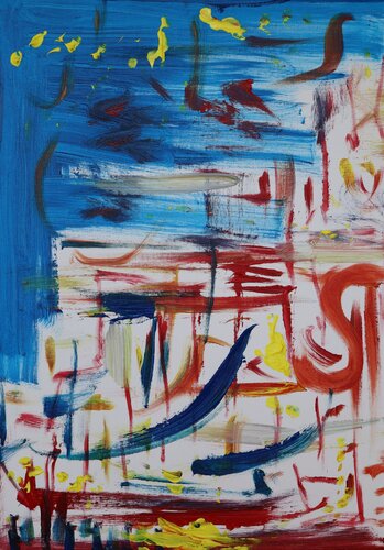 Abstract Silence by Lhandy, Painting for Sale on Select
