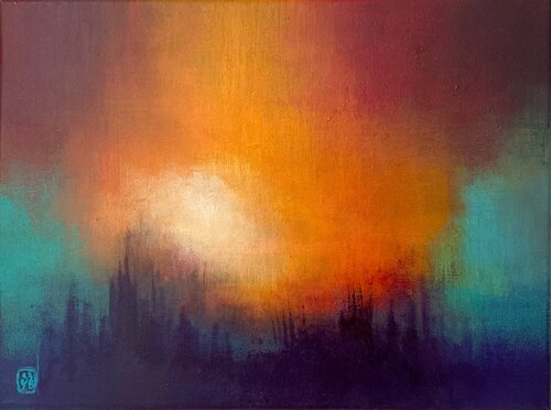 „Il vecchio castello“ by Sabina Bogus, Painting for Sale on Select