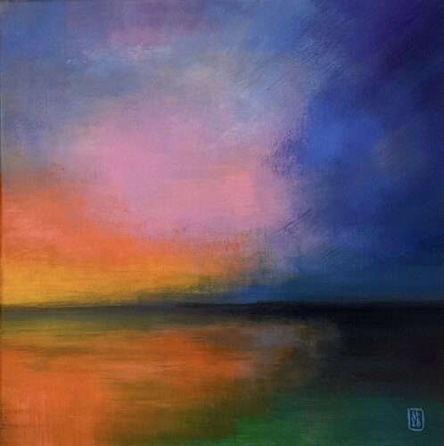 „Let it happen“ by Sabina Bogus, Painting for Sale on Select