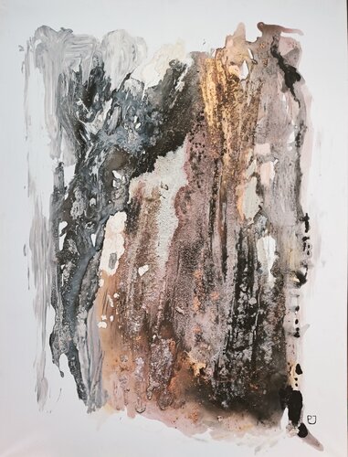 Layers of Time by Joanna Pyrskala, Painting for Sale on Select