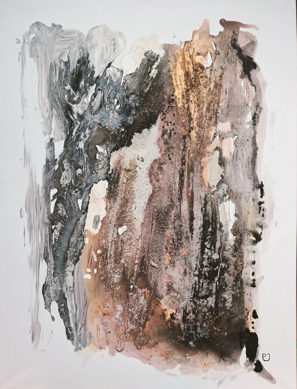 Layers of Time Joanna Pyrskala Original painting for sale