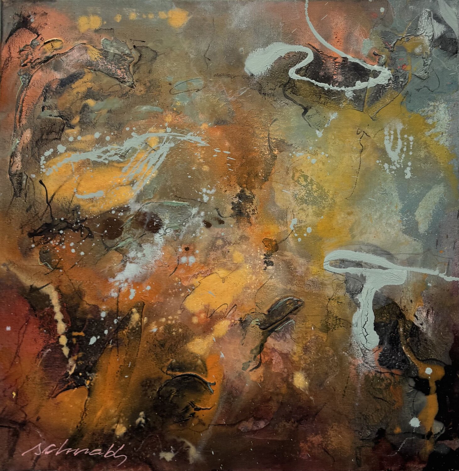 Zartes Leben Tanja Schnabl Original painting for sale