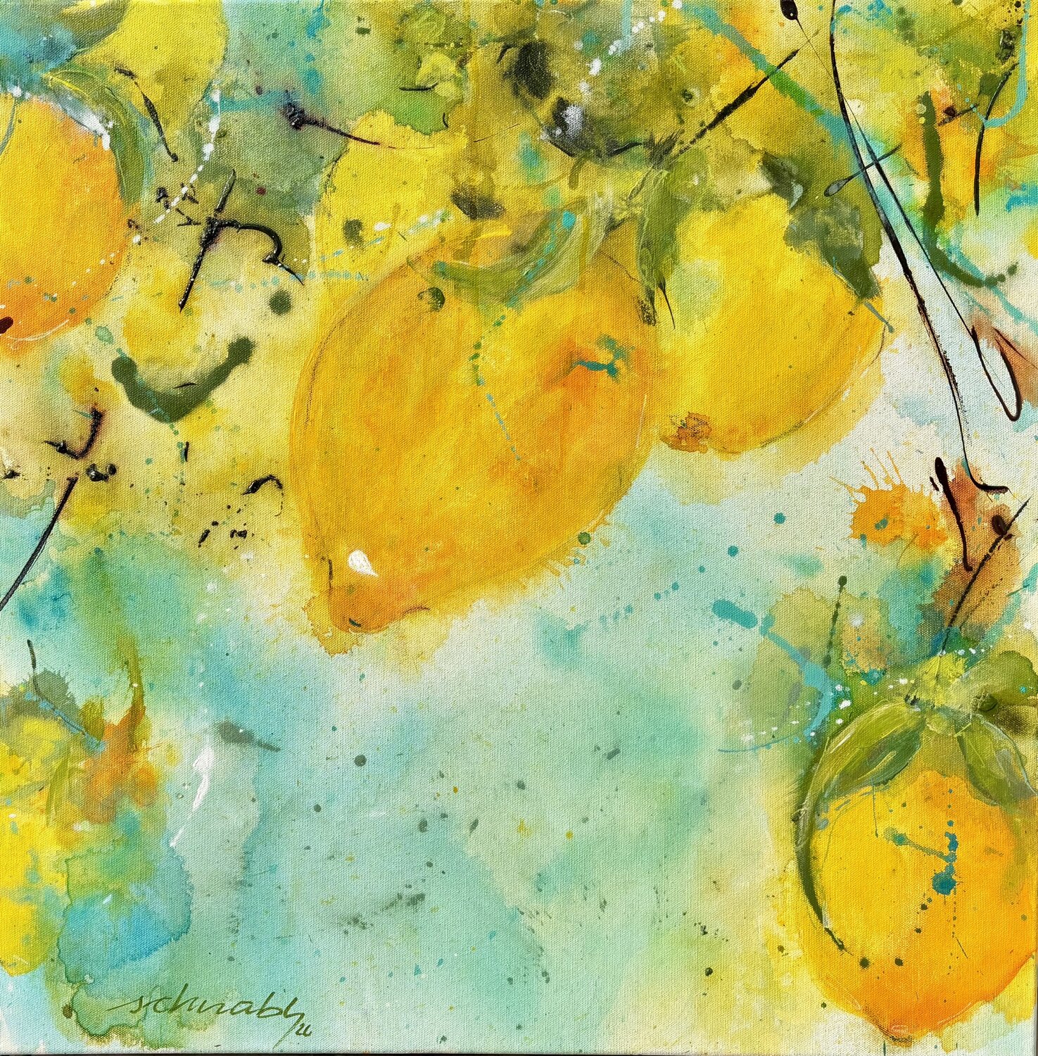 Sommergefühle I Tanja Schnabl Original painting for sale