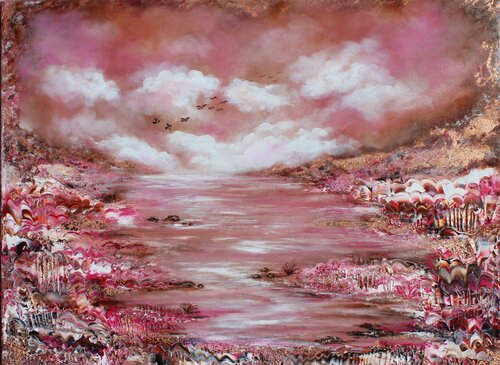 Wärme by Marta Morgen, Painting for Sale on Select