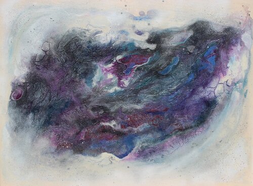 Amethyst by Marta Morgen, Painting for Sale on Select