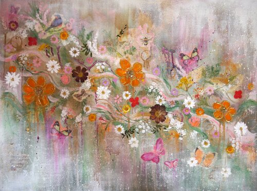 Frühling im Herz by Marta Morgen, Painting for Sale on Select