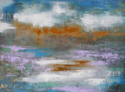 Seerosen- eine Errinerung by Marta Morgen, Painting for Sale on Select