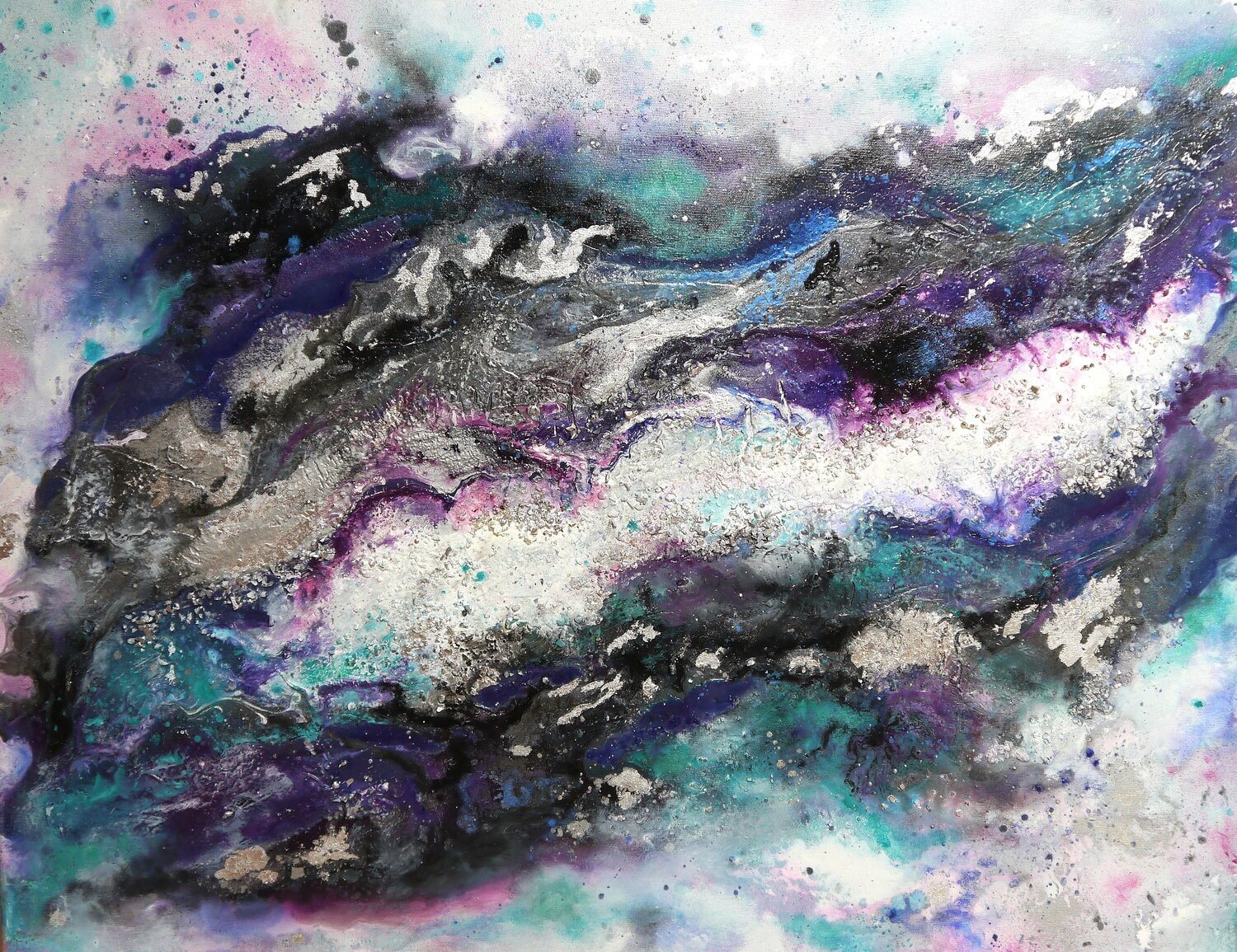 Fluorit Marta Morgen Original painting for sale