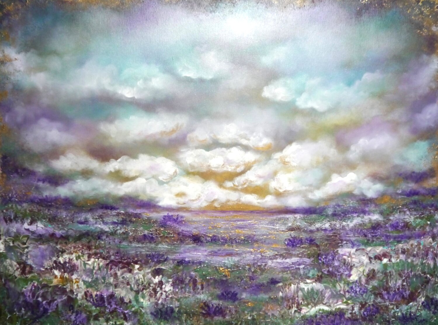 Entspannung Marta Morgen Original painting for sale