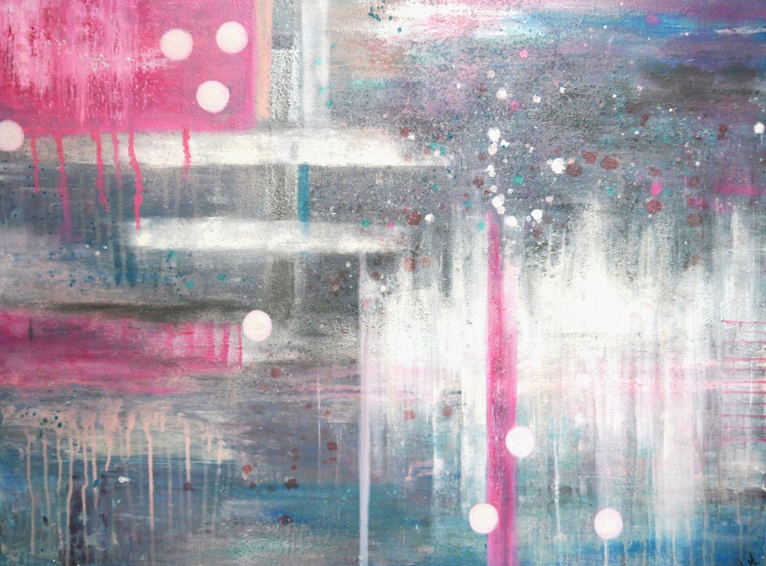 Spiegelung Marta Morgen Original painting for sale