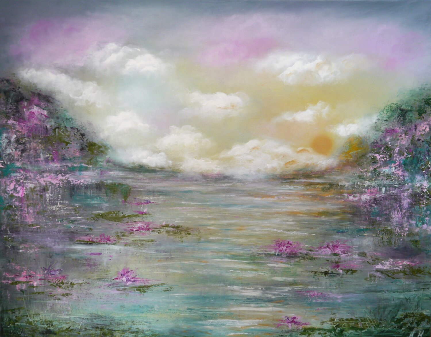 Traumhaft Marta Morgen Original painting for sale