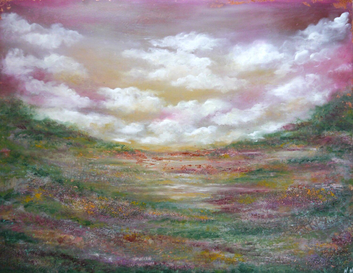 Herbst zweites Gesicht Marta Morgen Original painting for sale
