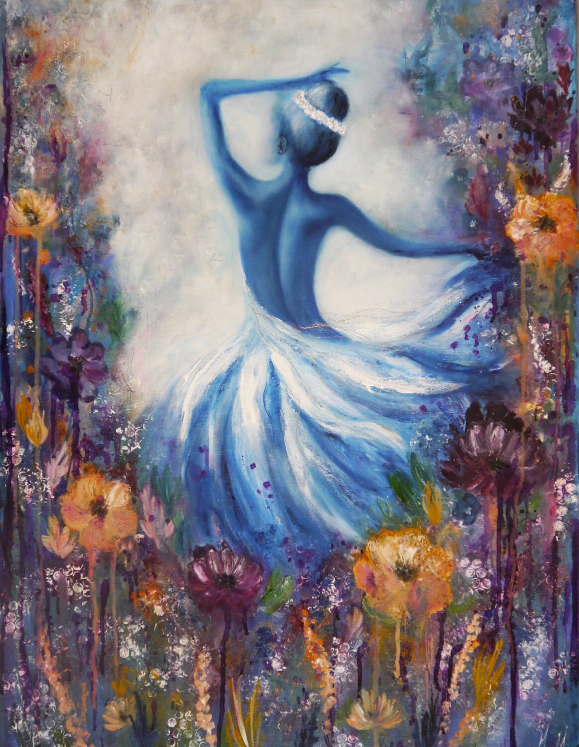 Ballerina Marta Morgen Original painting for sale