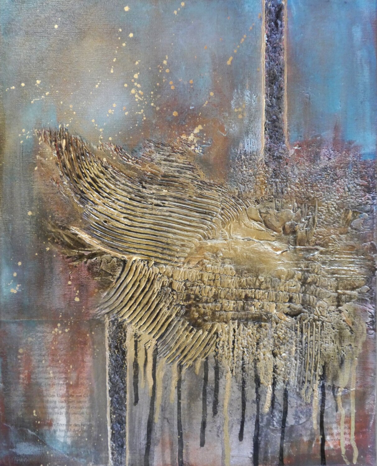 Storm Marta Morgen Original painting for sale