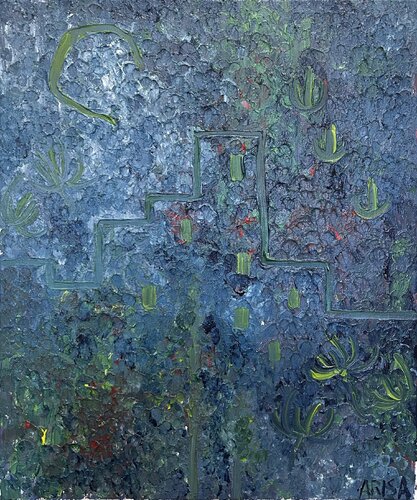 緊張と注目 by アリサ オオツカ, Painting for Sale on Select
